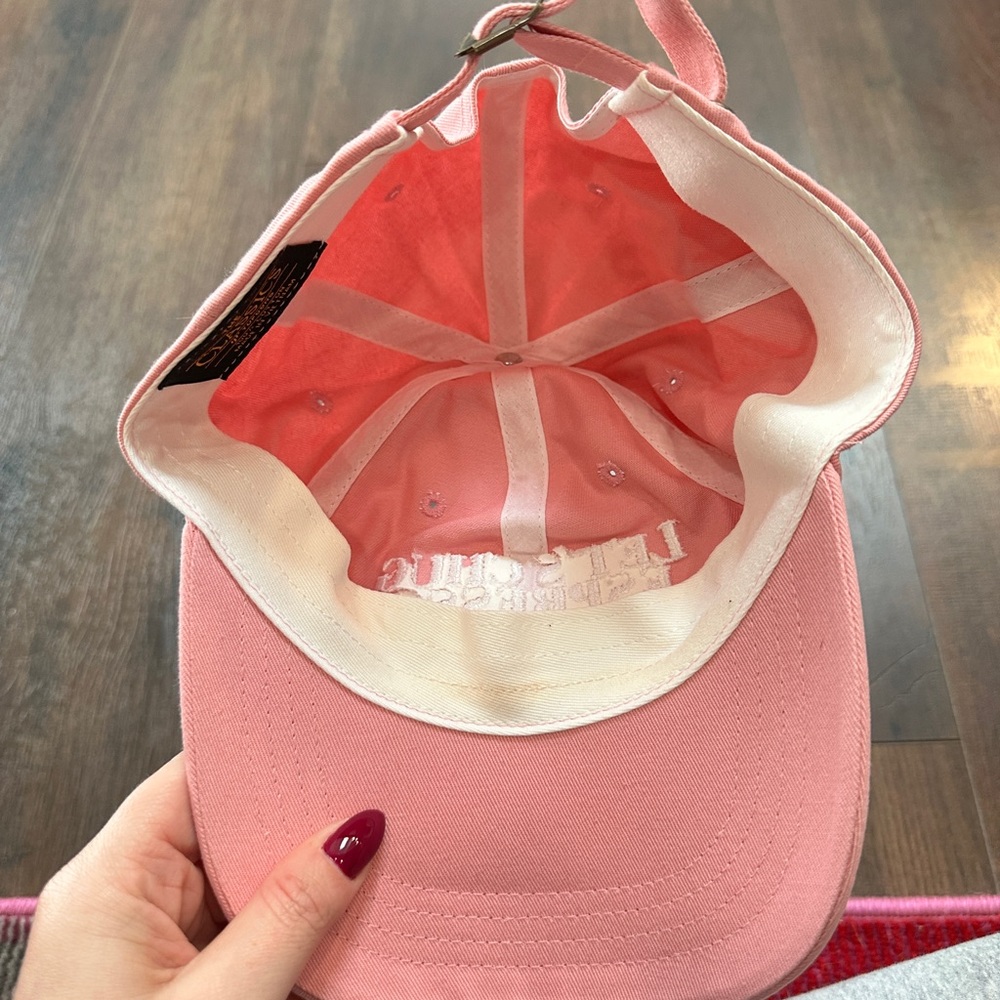 The Classic Pink Cotton Cap - Picture 4 of 4